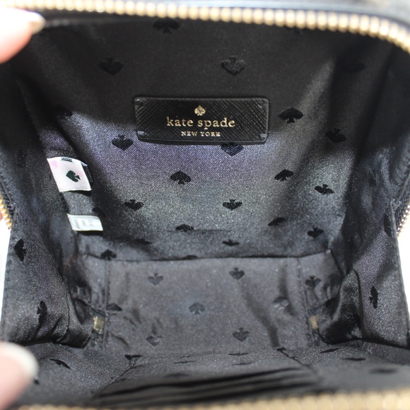 Kate spade daisy vanity crossbody square bag black - Picture 3 of 5